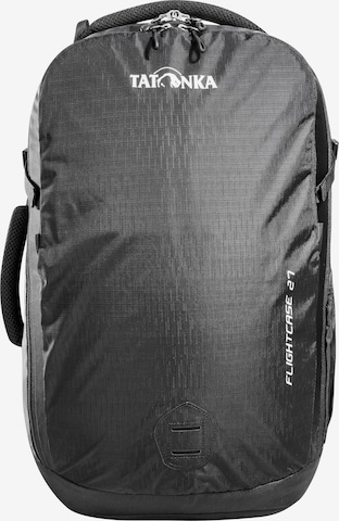 TATONKA Rucksack 'Flightcase 27' in Schwarz: predná strana