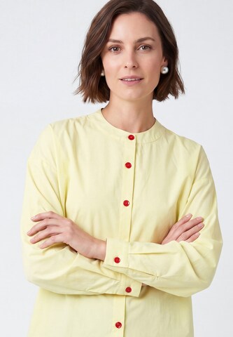 Chemisier Usha en jaune