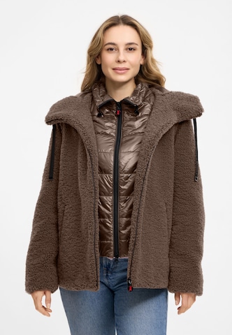 Frieda & Freddies Winterjacke in Braun: Vorderseite
