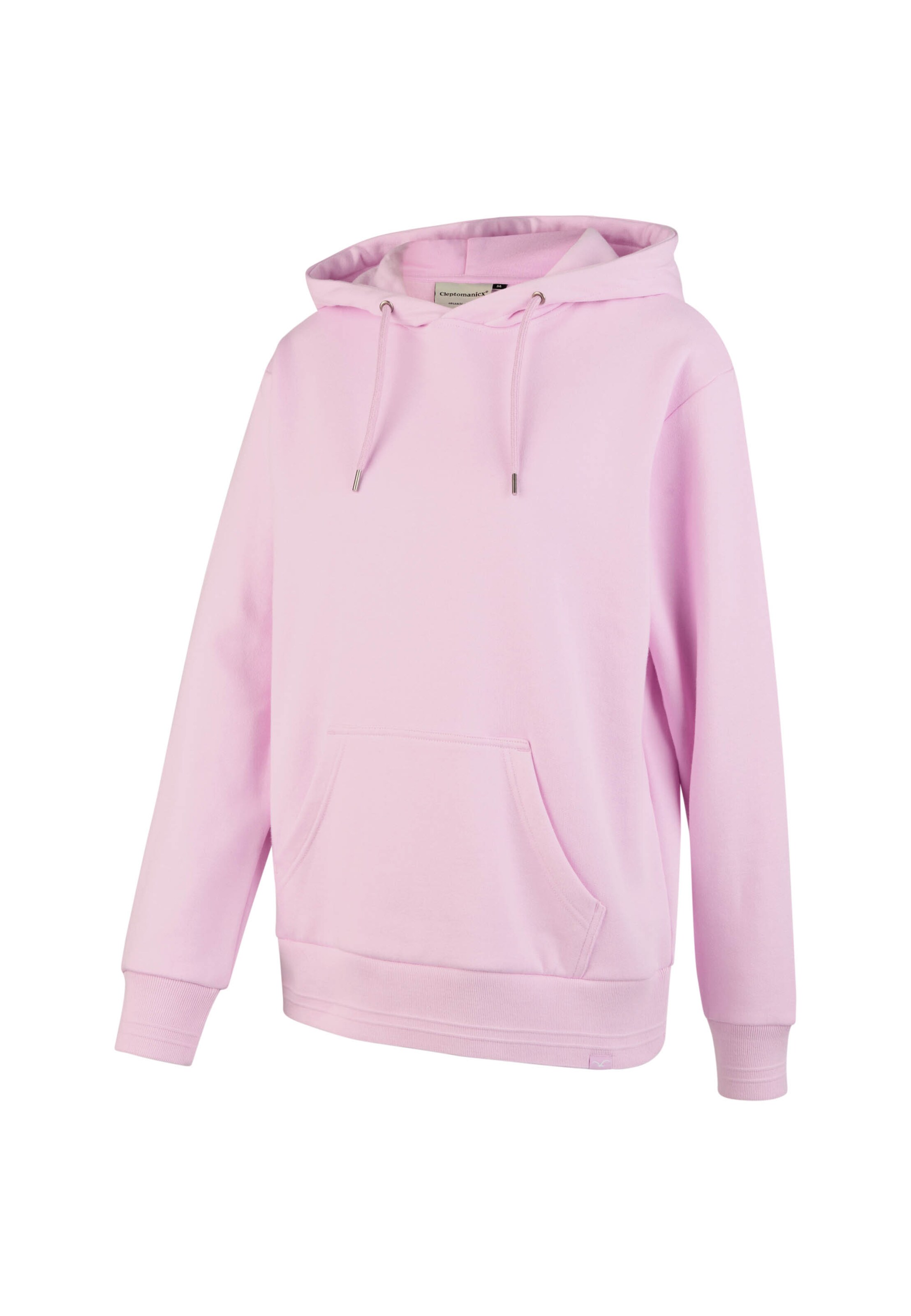 Cleptomanicx Kapuzensweatshirt 'Hooded Ligull' in Pink