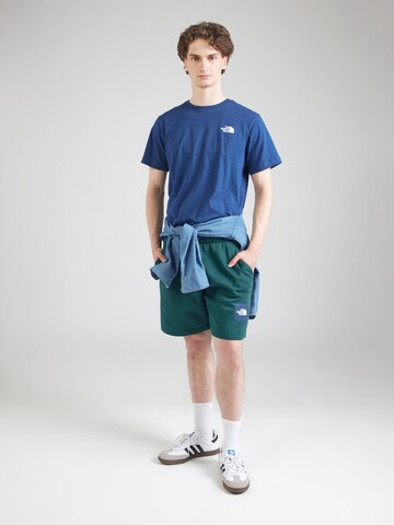 regular Pantaloni di THE NORTH FACE in verde