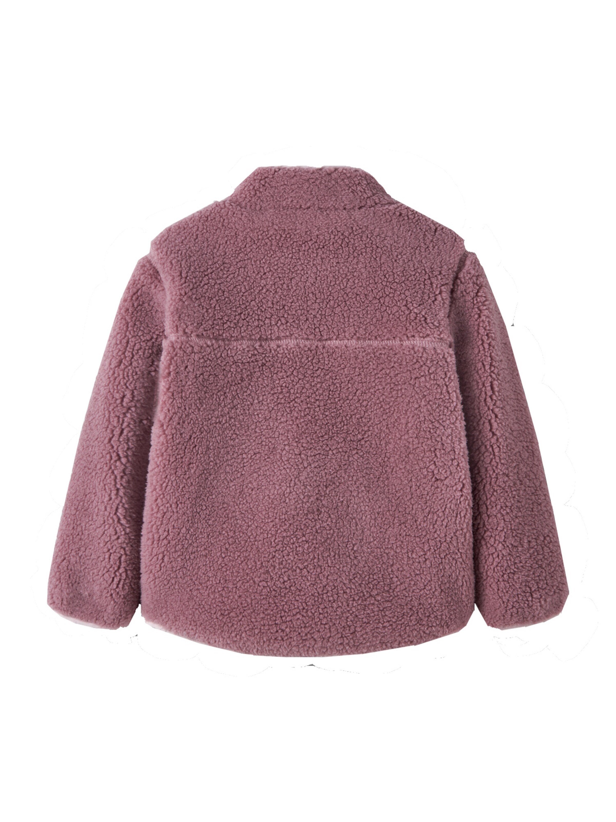 NAME IT Fleece jas 'Mattia' in Roze