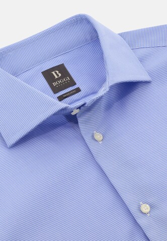 Boggi Milano Regular fit Button Up Shirt in Blue