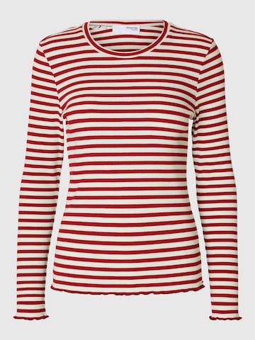 SELECTED FEMME Shirt 'SLFAnna' in Red: front