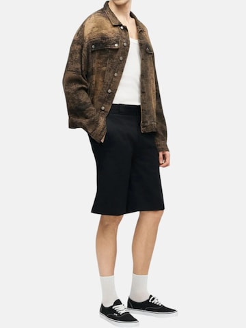 DICKIES Loosefit Byxa 'DICKIES 247 SHORTS BERMUDA' i svart: framsida