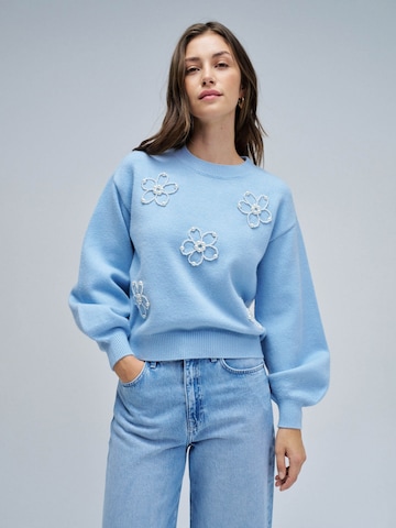 Salsa Jeans Langarm-shirts in Blau: Vorderseite