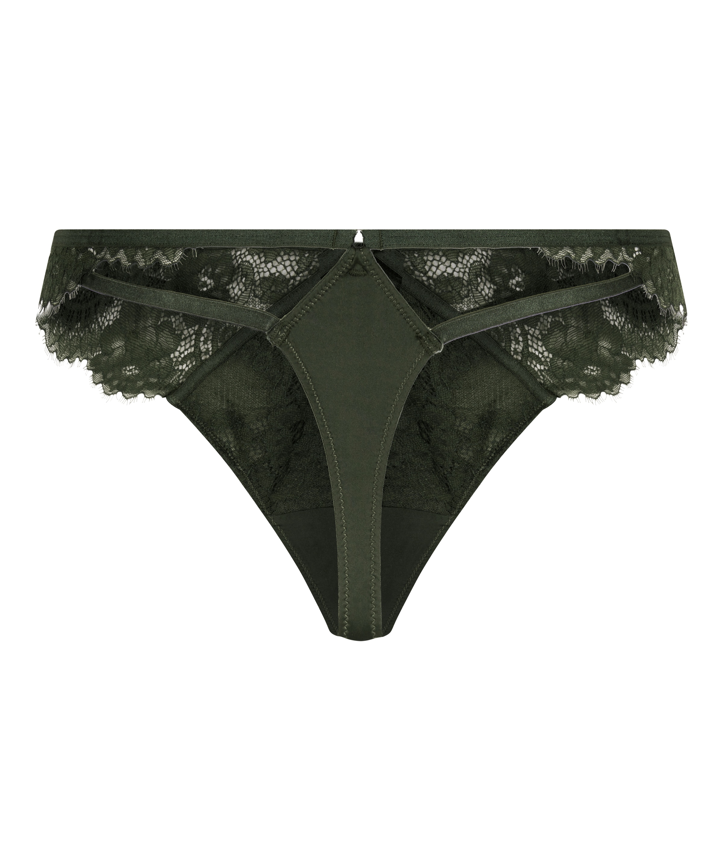 Hunkemöller String 'Amara' in Grün