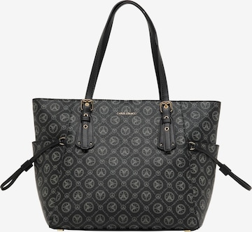 Carlo Colucci Shopper ' Dalia ' in Schwarz: Vorderseite