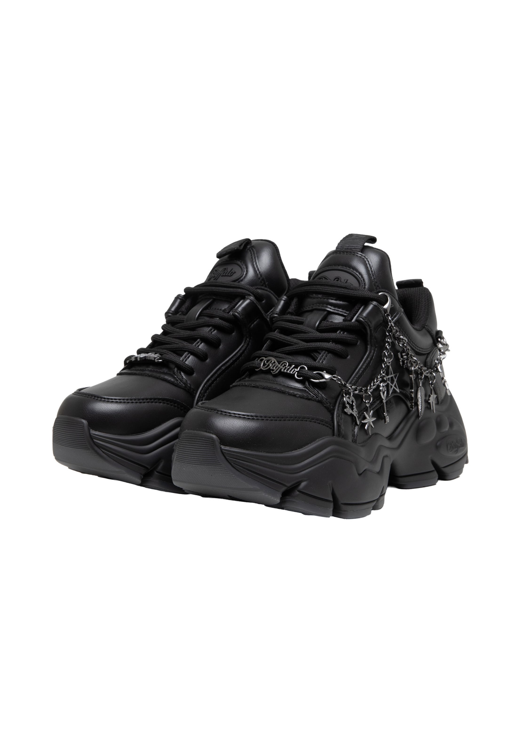 Baskets basses 'Binary 3.0' BUFFALO en noir