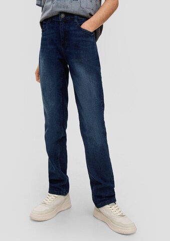 s.Oliver Slimfit Jeans 'Seattle' in Blau: Vorderseite