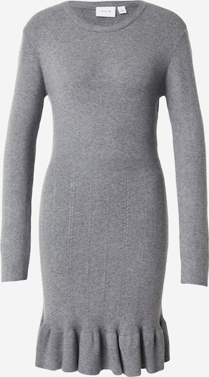 VILA Pletena haljina 'VINORTHY' u siva melange, Pregled proizvoda