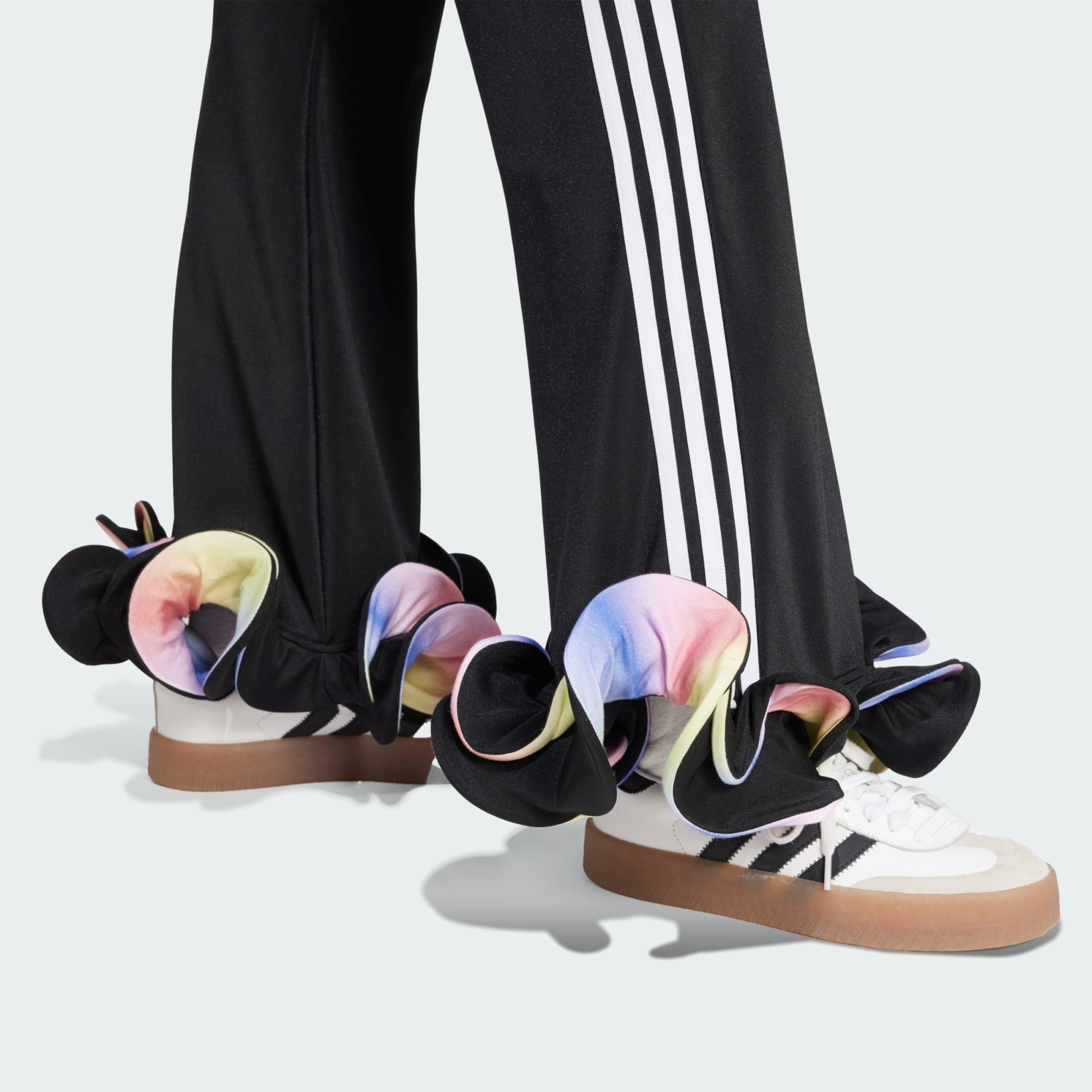 Originals★MONO★JEREMY SCOTT Pants ADIDAS ORIGINALS Evazați Pantaloni 'x Jeremy Scott' pe Negru