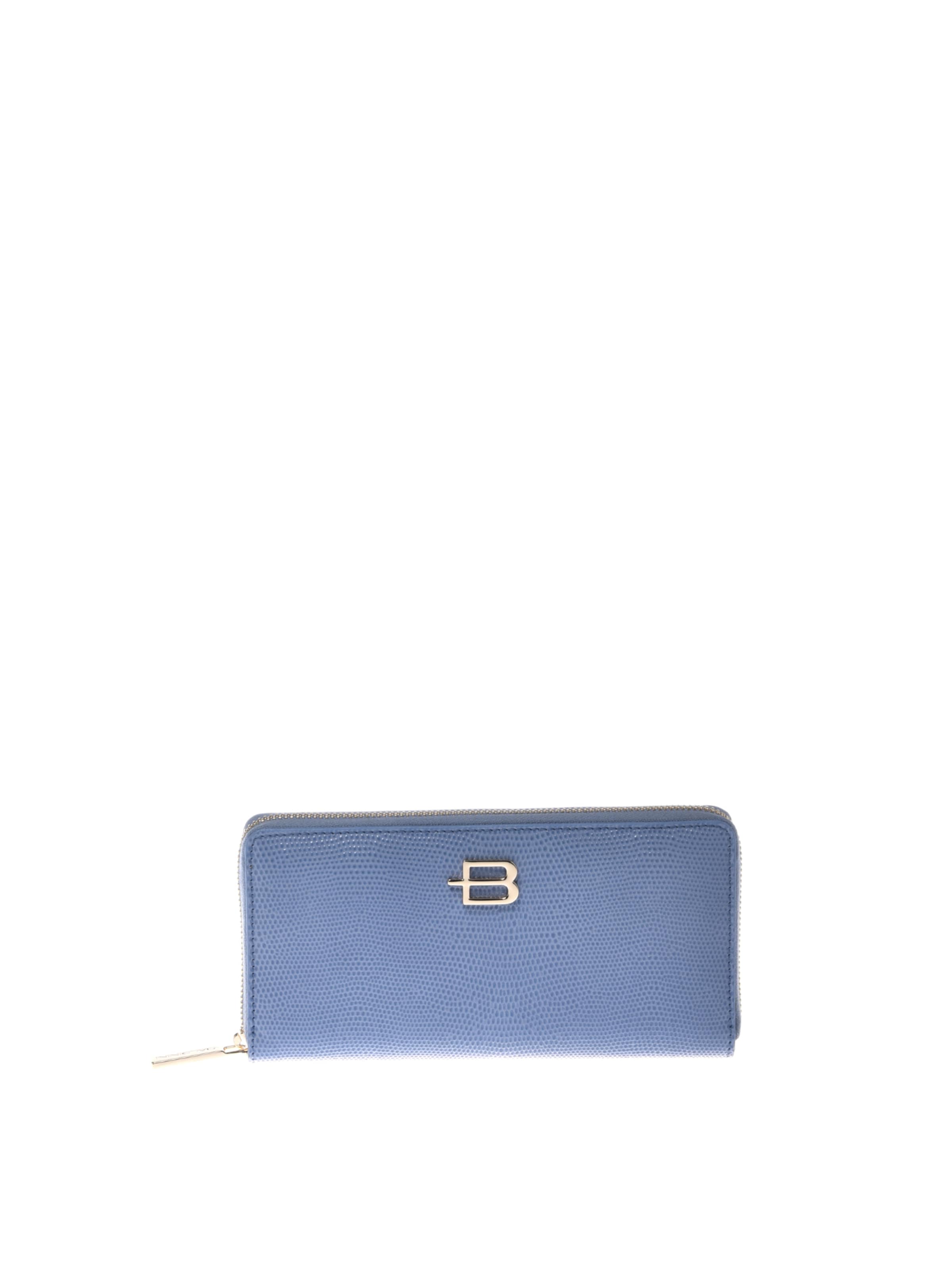 BALDININI Portemonnee in Blauw: voorkant
