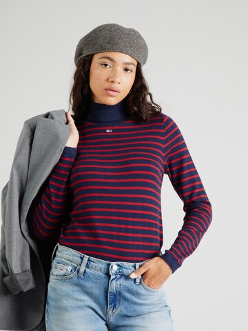Tommy Jeans Свитер 'Essential' в Синий: спереди