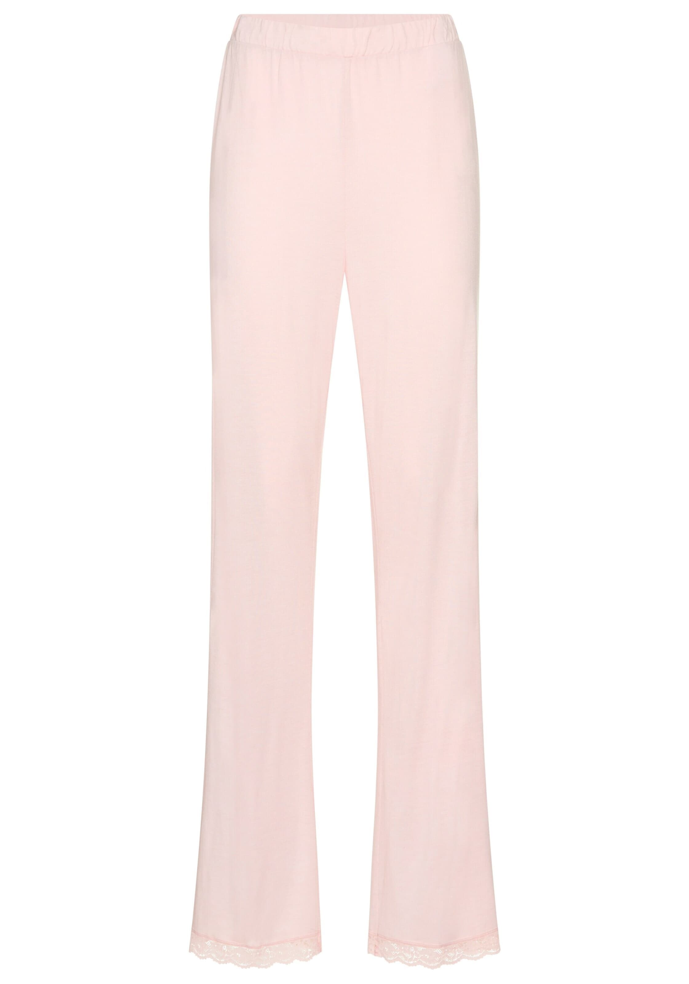 LASCANA Пижамные штаны в Ярко-розовый: спереди