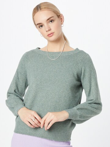 VERO MODA Pullover 'BRILLIANT' in Grün: predná strana