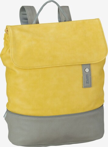 ZWEI Backpack 'Jana' in Yellow: front