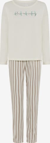VIVANCE by LASCANA Pyjama värissä beige: etupuoli