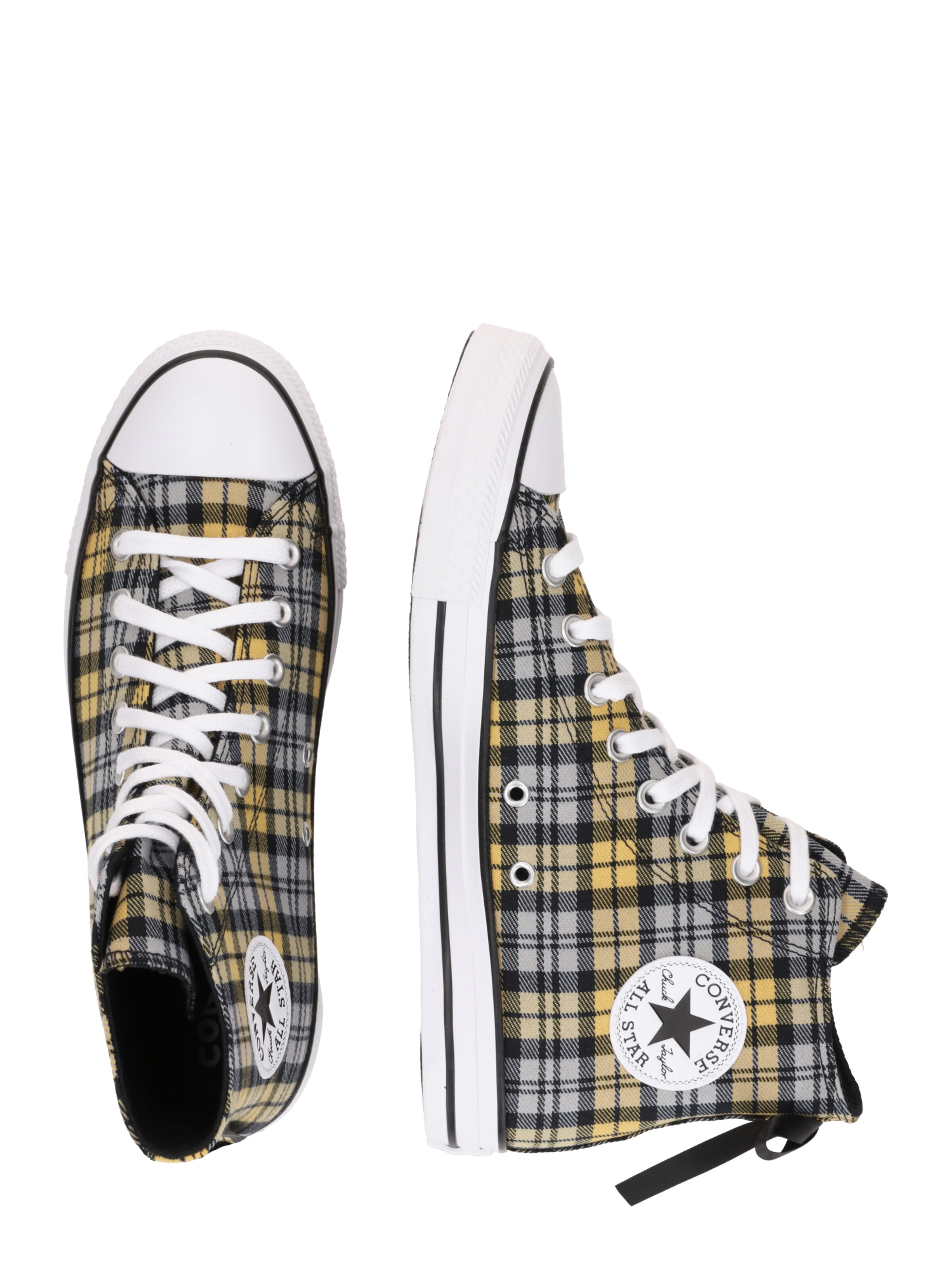 CONVERSE Кроссовки на платформе 'CTAS' в Черный