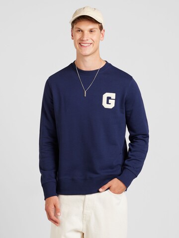 GANT Sweatshirt in Blue: front