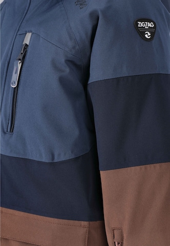 ZigZag Athletic Jacket 'Taylora' in Blue