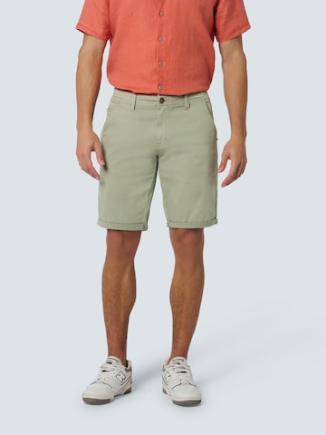 Regular Pantaloni eleganți de la No Excess pe verde