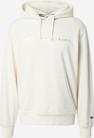 Champion Authentic Athletic Apparel Sweatshirt in Beige: front