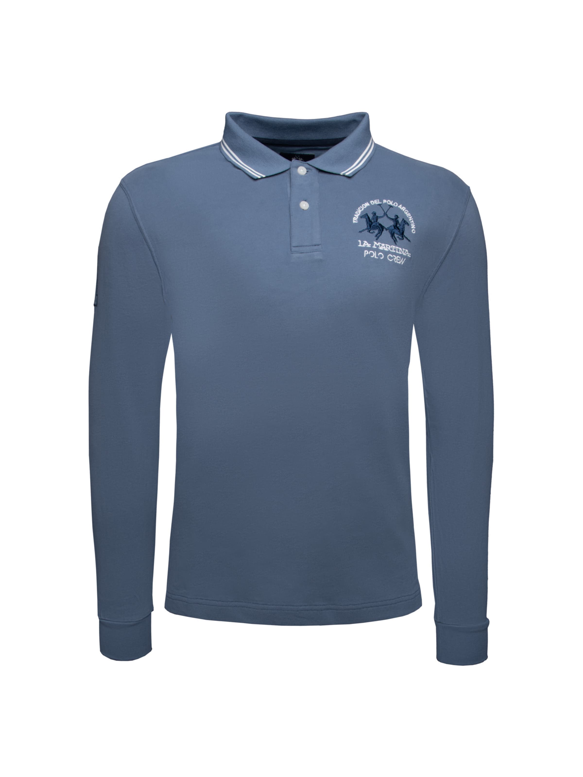 T-Shirt 'XMP307' La Martina en bleu : devant