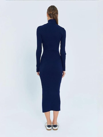 MixRay Gebreide jurk in Blauw