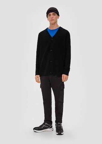 QS Knit Cardigan in Black