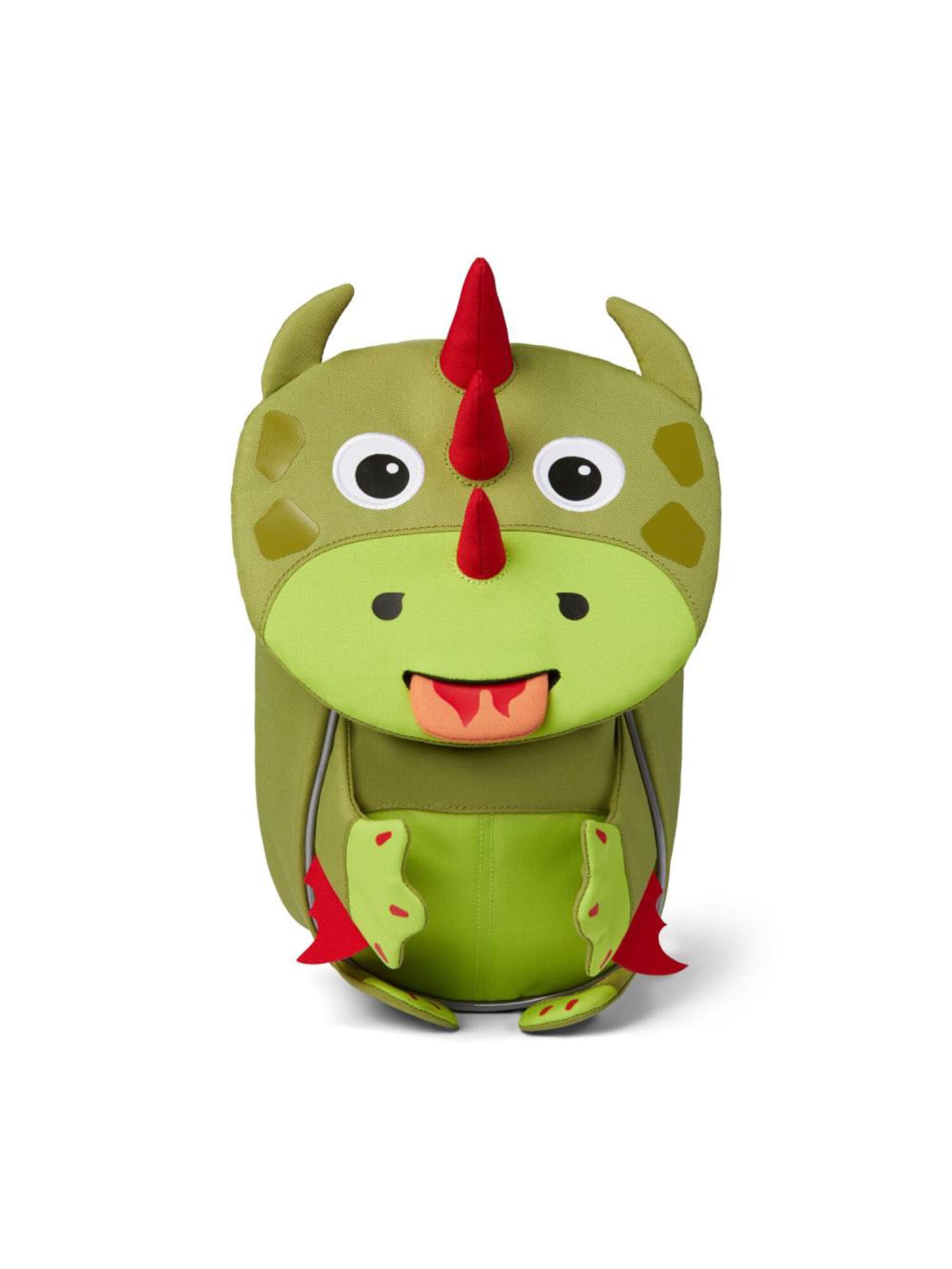 Affenzahn Rucksack 'Kleiner Freund Drache'‌‌‌‌ in Grün: Vorderseite