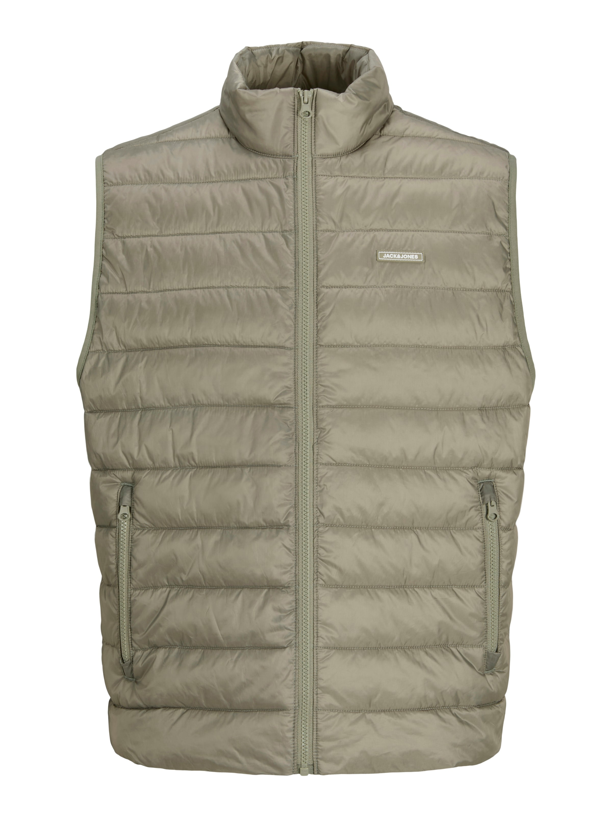 JACK & JONES Vest in Green: front