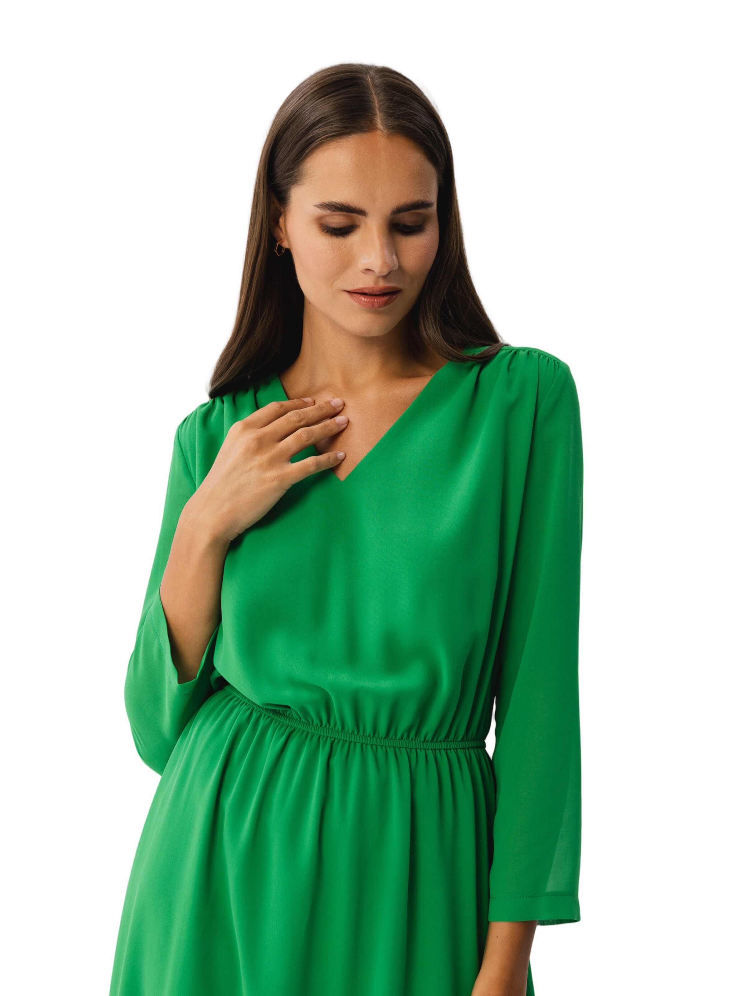 Stylove Sukienka w kolorze zielony