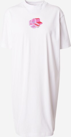 KARL LAGERFELD JEANS Dress in White: front