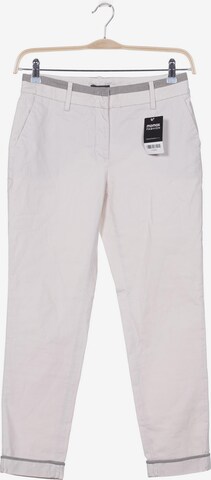 Peserico Pants in M in White: front