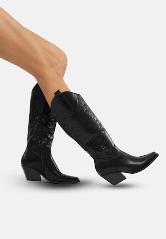 Stivale da cowboy di Salinyang in nero