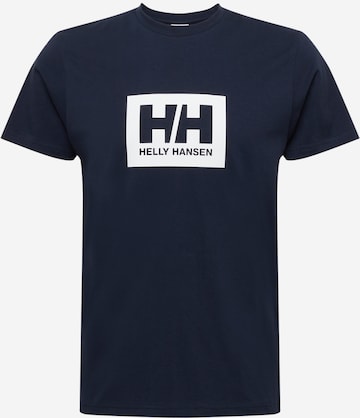 Tricou de la HELLY HANSEN pe albastru: față