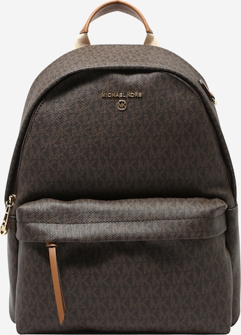 MICHAEL Michael Kors Rugzak 'Slater' in Bruin: voorkant