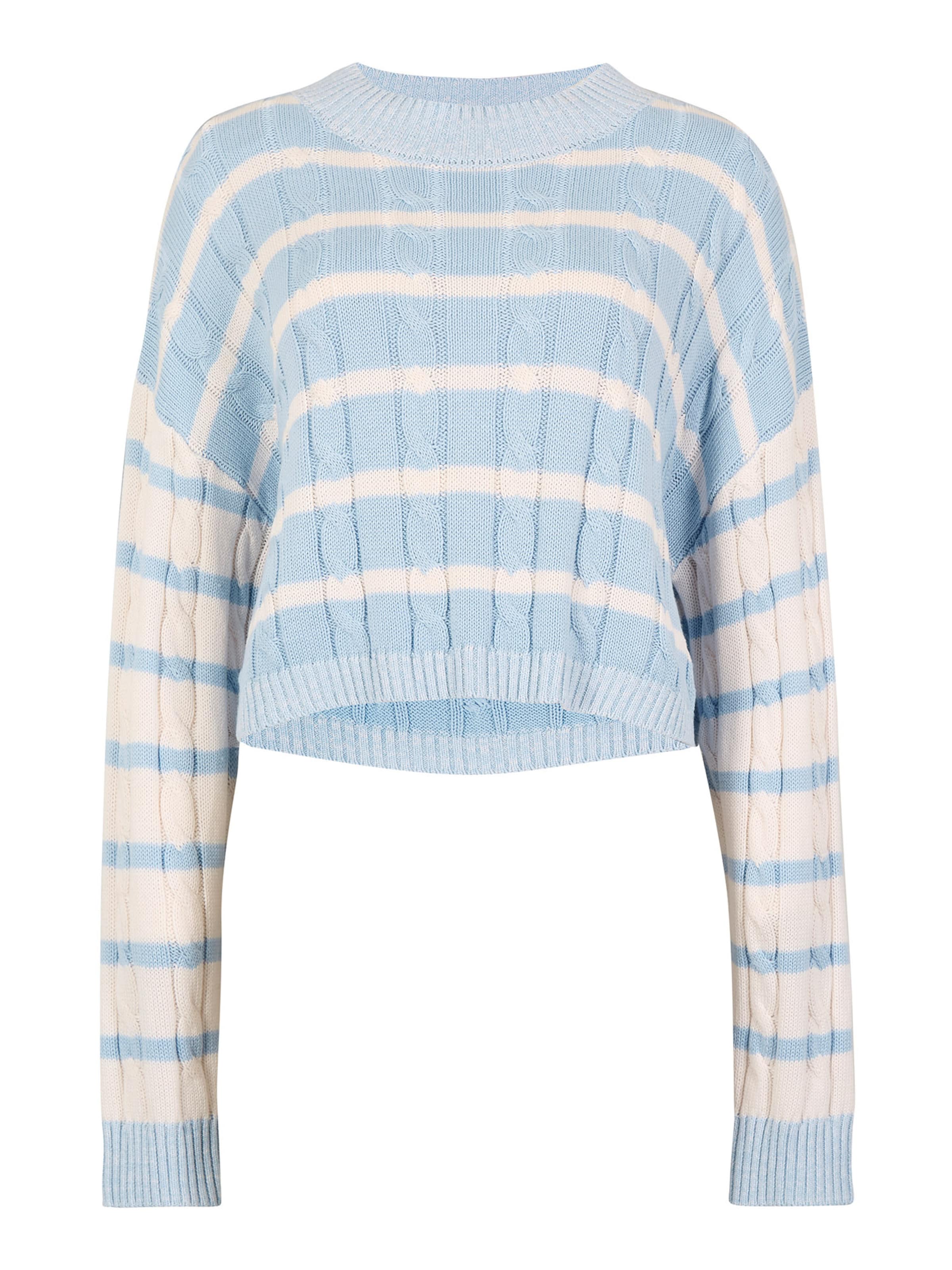Apricot Sweater in Light blue / White, Item view