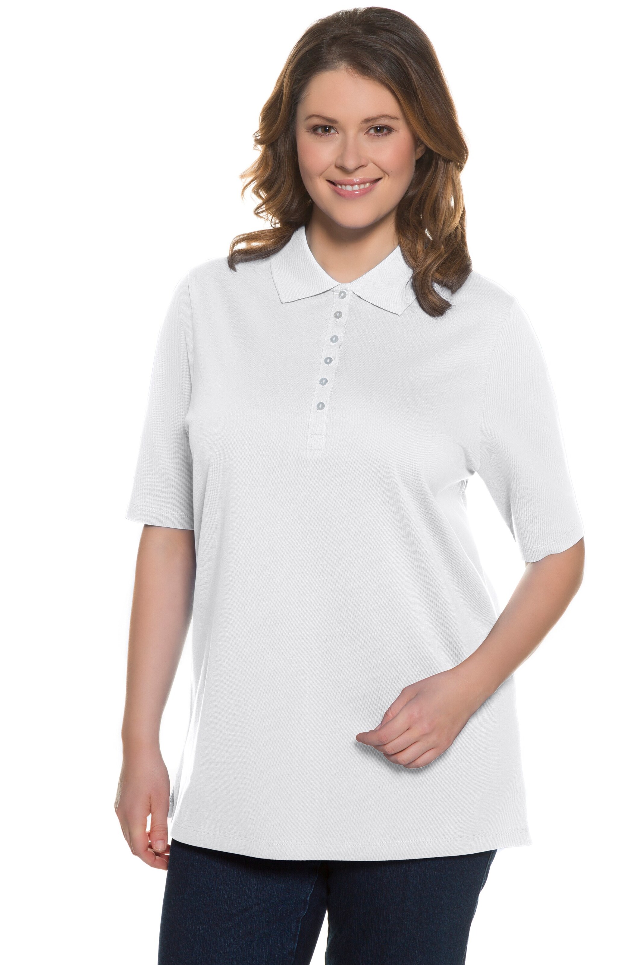 Ulla Popken Shirt in White: front