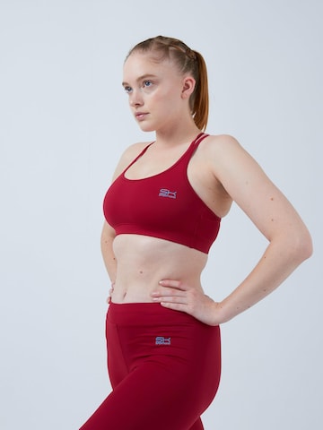 SPORTKIND Skinny Leggings '3/4 Leggings'‌‌‌‌‌ in Rot