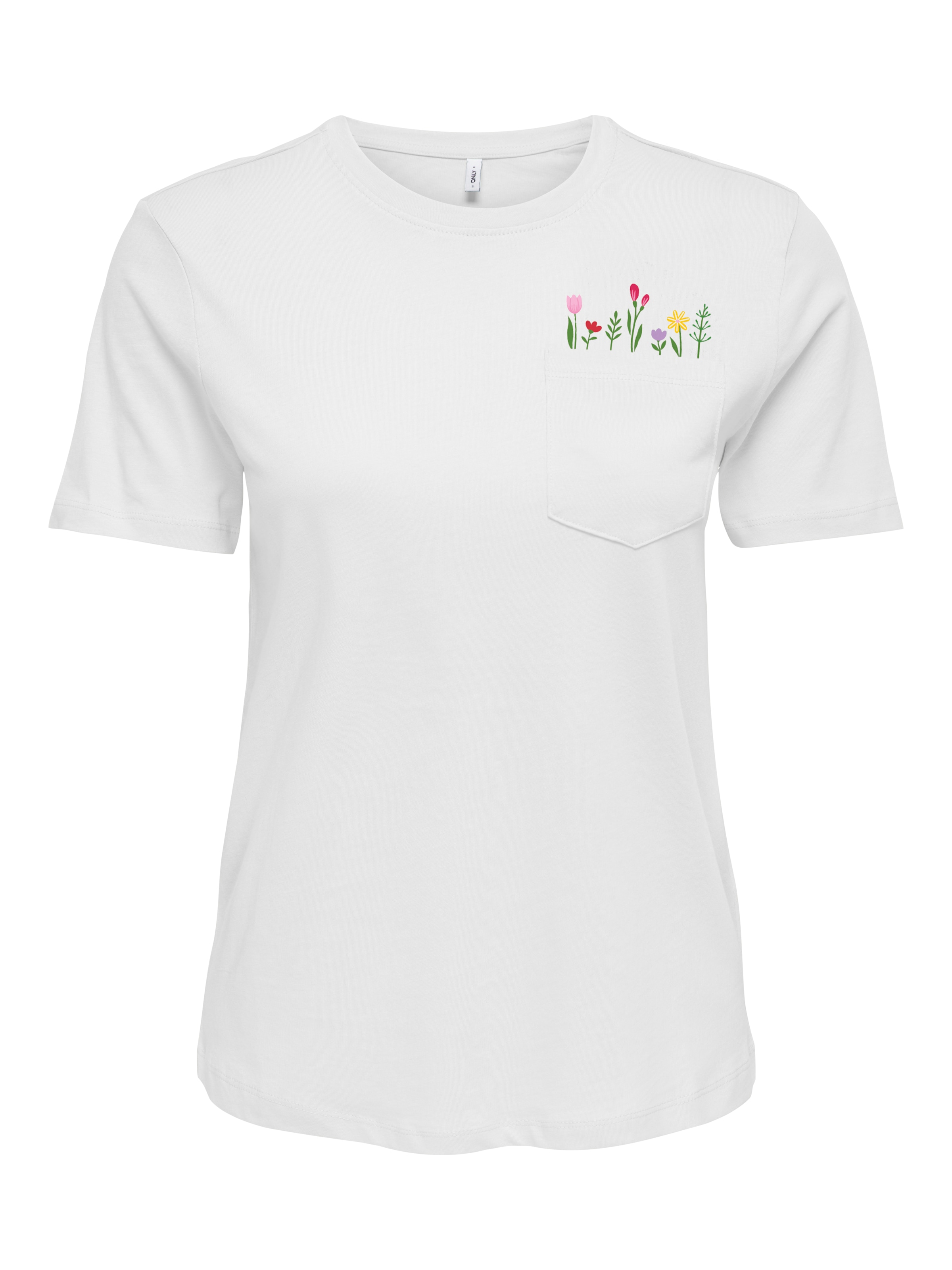 ONLY Koszulka 'ONLPOLLY' w kolorze żółty / zielony / różowy / offwhitem, Podgląd produktu