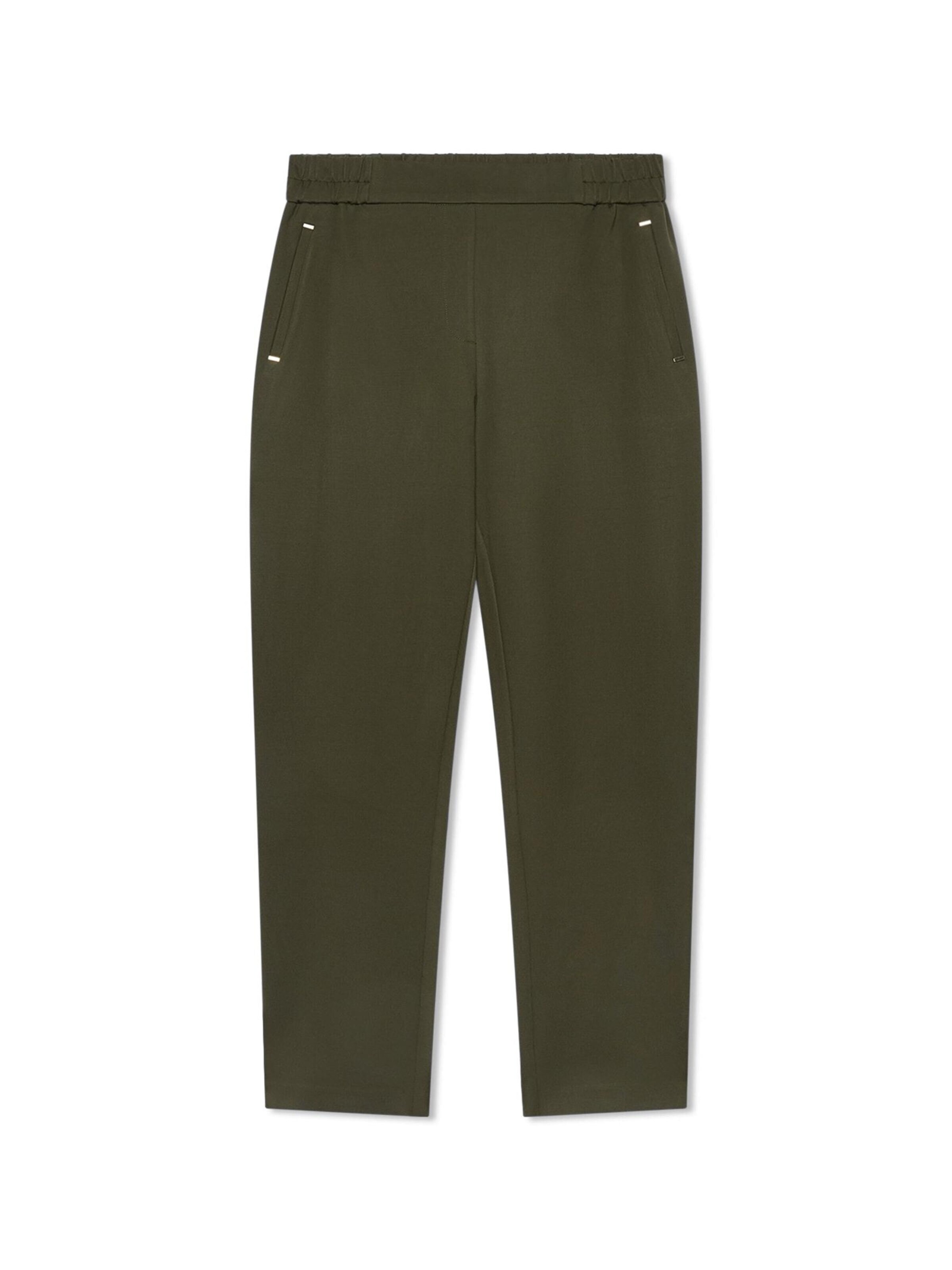 Fiorella Rubino Broek in Groen: voorkant