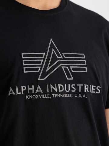 ALPHA INDUSTRIES T-shirt i svart