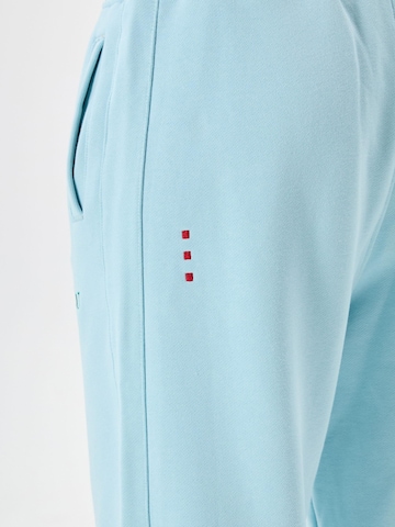 Ossy Homer Loose fit Workout Pants '450 GSM Heavy Cotton' in Blue
