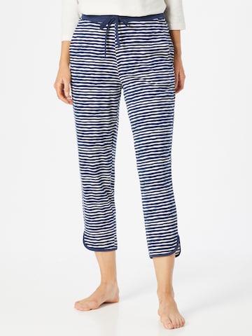 Mey Pajama Pants 'Abbi' in Blue: front