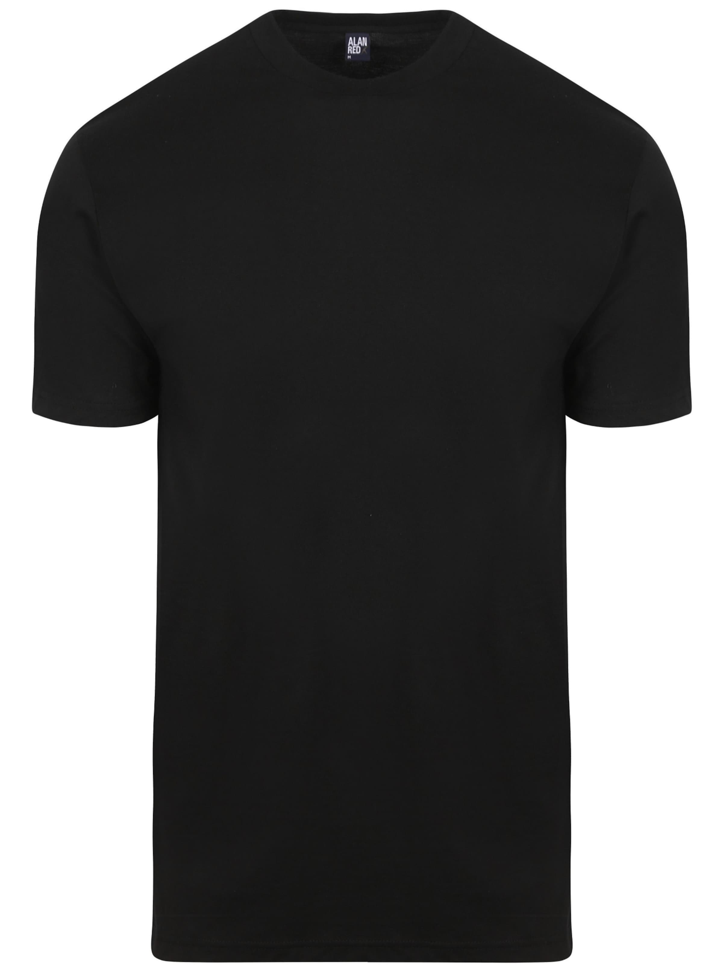 alan red Shirt 'Virginia' in Black