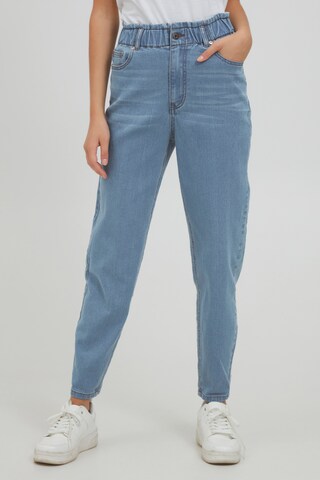 Oxmo Tapered Jeans 'Ann' in Blue: front