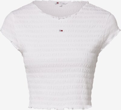 Tommy Jeans Shirt 'Essential' in de kleur Navy / Bloedrood / Wit, Productweergave