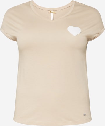 Key Largo Shirt in Beige: voorkant